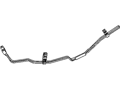Dodge 68039512AA CLIP 4 Way Fuel Bundle