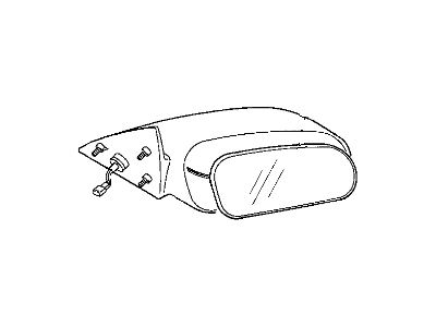 Chrysler MR799035 MIRROR Outside Rearview