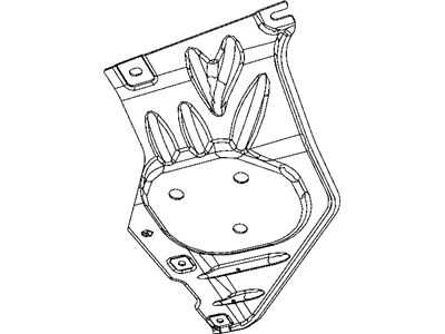 Jeep 52125249AB SKID PLATE Transfer Case