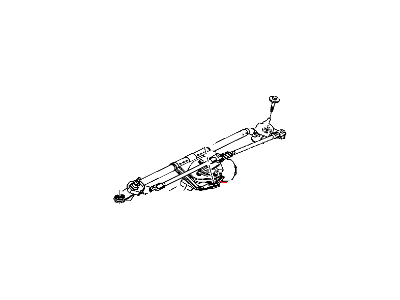 Jeep 68040580AA MOTOR KIT Windshield Wiper
