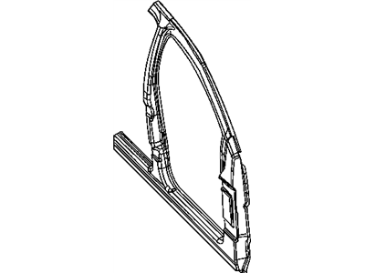 Chrysler 68005032AA PANEL Body Side Aperture Outer Front