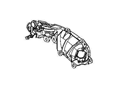 Chrysler PT Cruiser Door Handle - SB96BDAAD