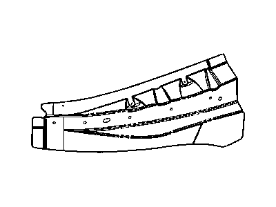 Chrysler 4878890AE REINFORCEMENT Quarter Panel