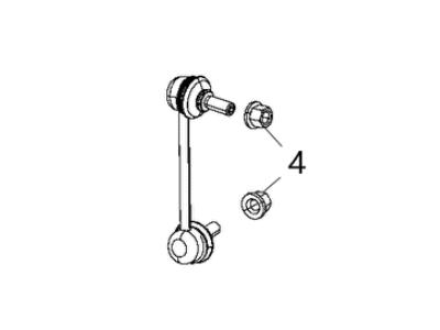 Jeep Cherokee Sway Bar Link - 68405970AB