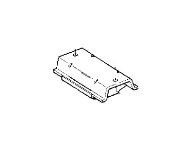 Jeep 52019386 CUSHION, Trans. Support Rear
