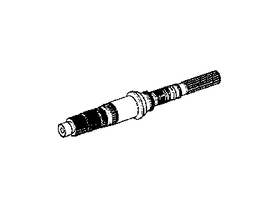 Jeep 5016630AA MAINSHAFT Transfer Case