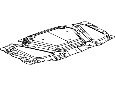 Dodge 5112970AD SILENCER Hood