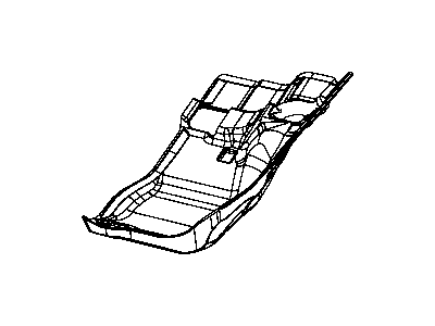 Dodge 55197249AH SILENCER Floor Pan