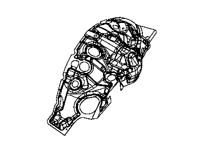 Dodge 55197240AD SILENCER Shock Tower