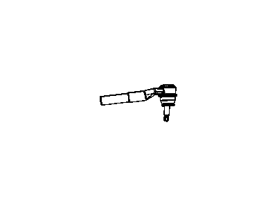 Dodge 5086143AB END PACKAGE Tie Rod
