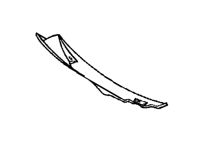 Chrysler 5098264AA SEAL Fender To Cowl