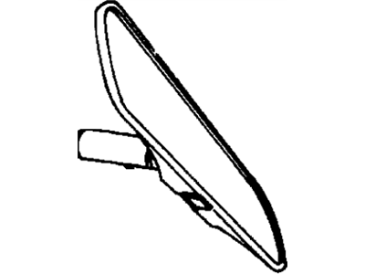 Mopar 4805332AD Mirror Assembly