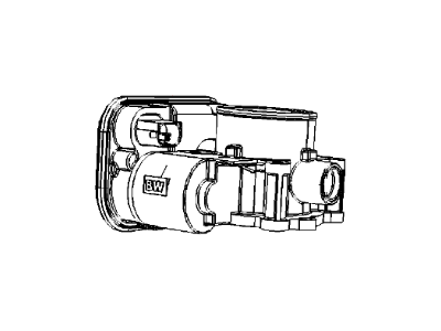 Jeep Compass Throttle Body - 68125491AA