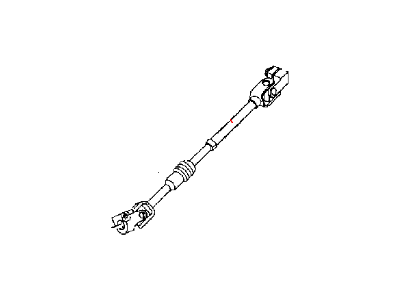 Jeep Steering Shaft - 52080012AF