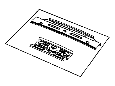 Dodge 68067777AC HEADER Roof Rear