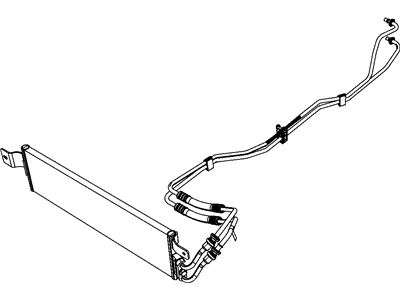 Jeep 68003503AA LINE Oil Cooler Pressure And Return Jumper