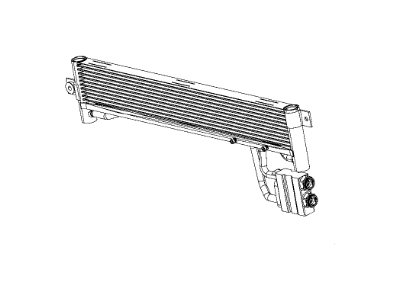 Jeep 68165900AC COOLER Transmission Oil