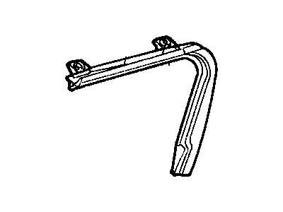 Jeep 55175858AG FRAME Door Glass