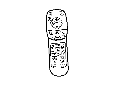 Jeep 5064041AA REMOTE Wireless Infrared