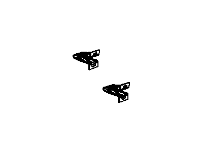 Mopar 68045441AA Lower Center Pillar Trim Clip, Passenger Side