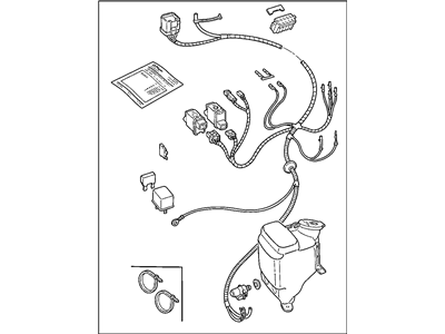 Jeep 82205621 WIRING PACKAGE Enclosure