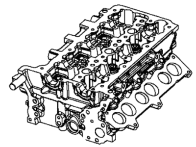 Jeep 68490100AA HEAD Cylinder Less Valves