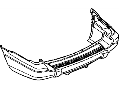1999 Jeep Grand Cherokee Bumper - 5EU81HS5