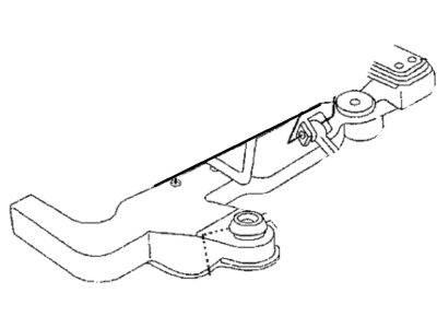 Dodge Intrepid Axle Beam - 4584498