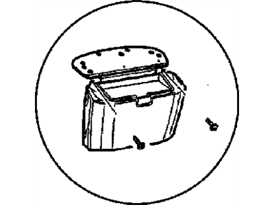 Jeep 5FW371DVAD BIN Storage Quarter Panel