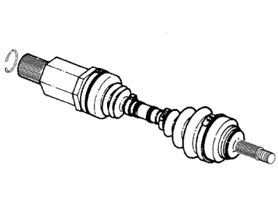 1999 Dodge Neon Axle Shaft - R2073397AC