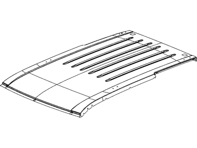 Jeep 55394293AB PANEL Roof