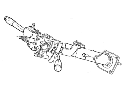 Dodge Dakota Steering Column - 4773647