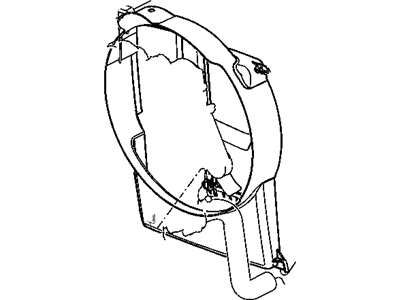 2004 Dodge Durango Radiator Hose - 52028989AB