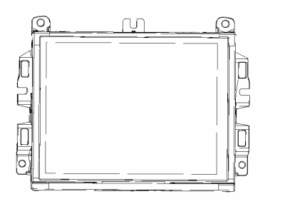 Dodge 68429210AB RADIO MULTI Media With 8.4 Inch Screen