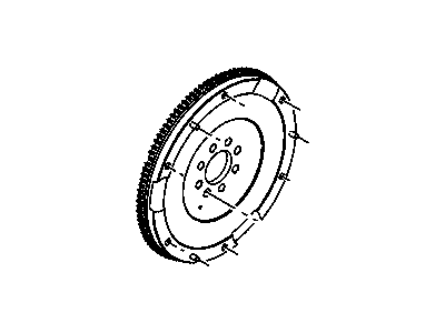 Chrysler 4668504AB FLYWHEEL