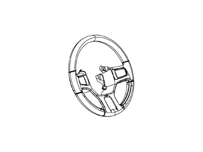 Ram Steering Wheel - 5NH65CV5AA