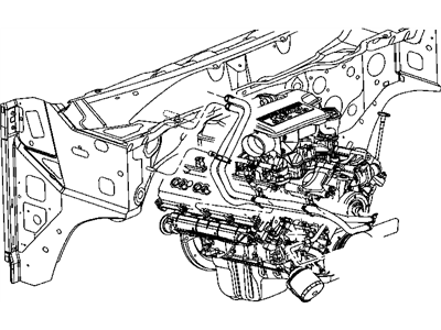 Dodge 55056671AB HOSE Heater Supply Includes Supply and Return Hose