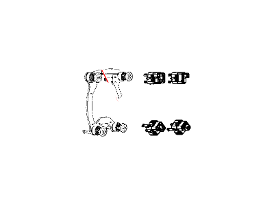 Mopar 68038943AA Horn Switch