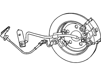 Chrysler 4764720AA SENSOR Anti-Lock Brakes