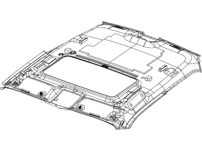 Dodge 5VJ08DX9AC HEADLINER