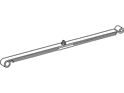 Dodge 5118621AA SPRING Rear