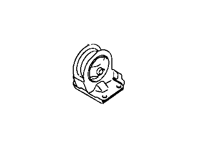 Chrysler MB844289 BRACKET, Engine Roll Stopper -Left-