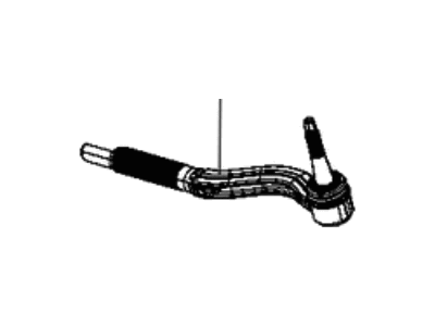 Jeep Tie Rod End - 68258768AE