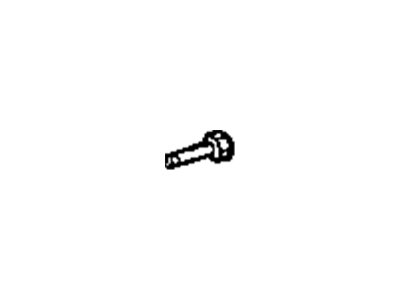 Jeep 5104653AA SCREW Hex Head M6X16X8.8