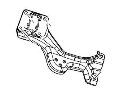 2012 Ram 1500 Engine Mount - 5147135AB