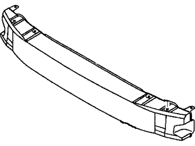 Chrysler MB913814 REINFORCEMENT Front Bumper