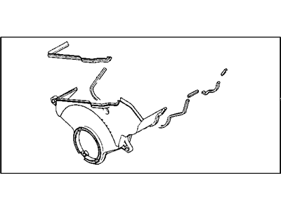 Chrysler MD303705 COVER Timing Belt