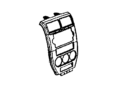 Jeep YF381Z2AC BEZEL Instrument Panel Center