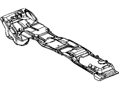 Dodge 5058929AA SILENCER Tunnel