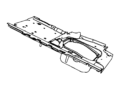 Dodge 5108284AB COVER Load Floor
